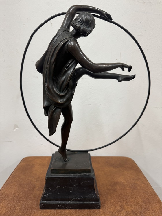 Image 1 of Bronzestatue des Tänzers Godard