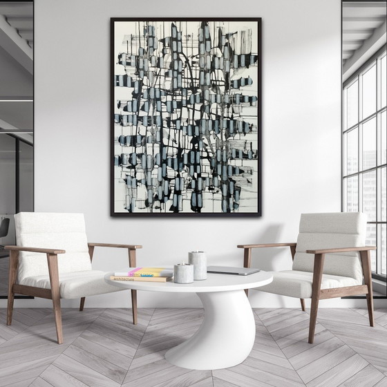 Image 1 of Natia Antadze Abstrakte Komposition XXL 