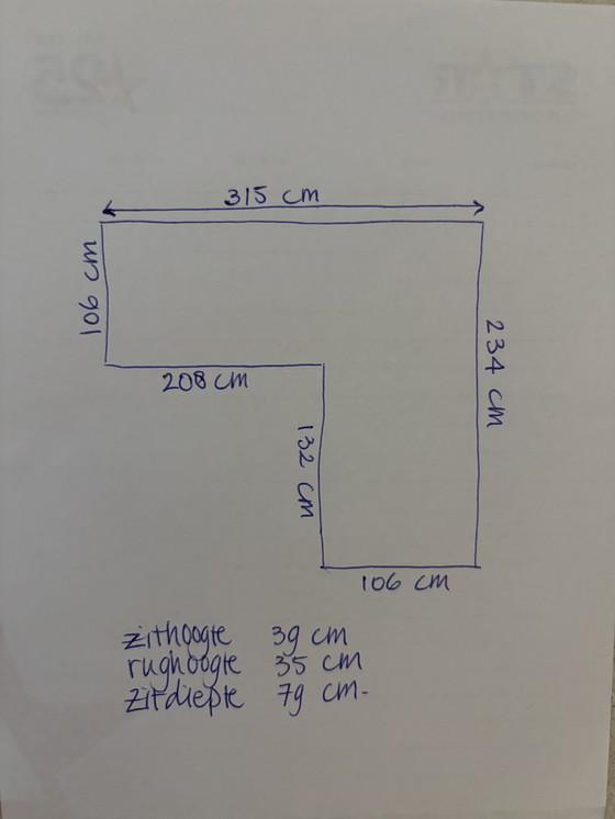 Image 1 of Canapé d'angle design luxueux + fauteuil large