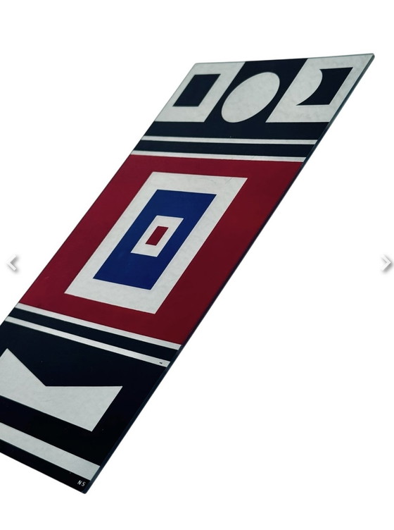 Image 1 of Seltene kinetische Platte - Nicolas Schöffer ( 1912-1992 )