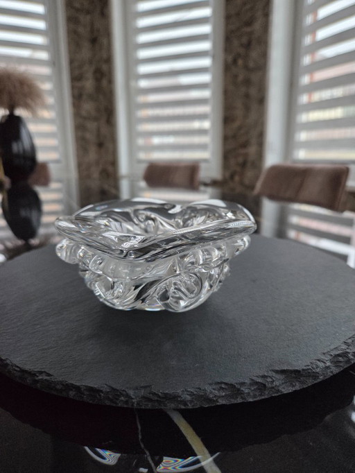 Baccarat Kristall-Aschenbecher oder Schmuckschale, Modell ALADIN.