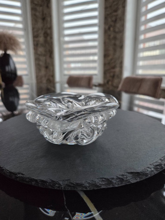 Image 1 of Baccarat Kristall-Aschenbecher oder Schmuckschale, Modell ALADIN.