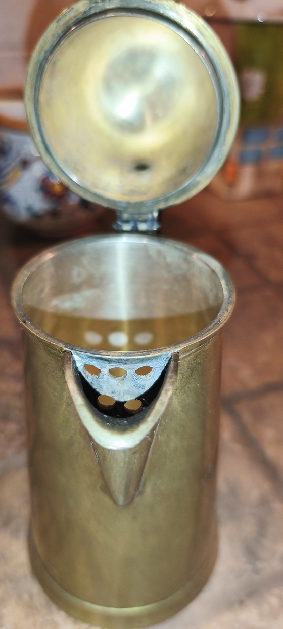 Oude Arabische chocoladepot van Tenda – Decoratieve objecten, Brass (photo 6 of 6)