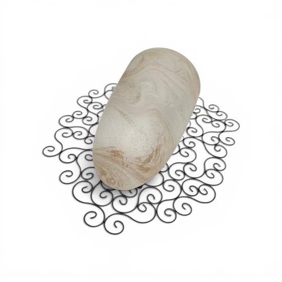 Applique in ferro battuto con vetro ambrato satinato / cornice in metallo – Glass (photo 14 of 18)
