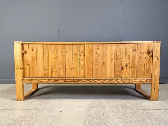 Image 1 of Buffet scandinave en pin, années 1960