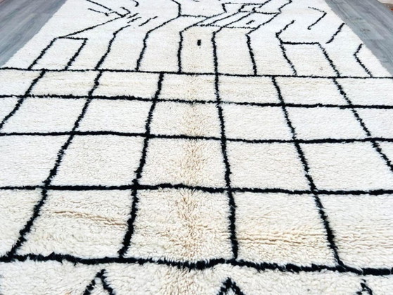 Handgemaakt blauw Marokkaans tapijt op maat, 2,5 x 1,5 m – Vloerkleden en tapijten, Wool (photo 8 of 8)