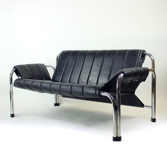 Image 1 of Sofá de dos plazas T 2403 modernista de Viliam Chlebo para Kodreta Myjava, Checoslovaquia, años 80