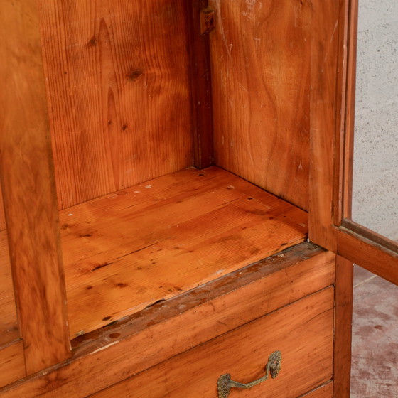 Libreria vetrina Art Nouveau – Vetrine, Legno, Vetro (photo 11 of 17)