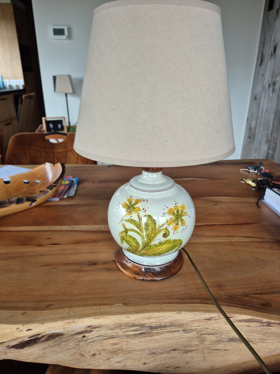 Decorative Lamp – Table lamps, Ceramic, Textile (photo 7 of 9)