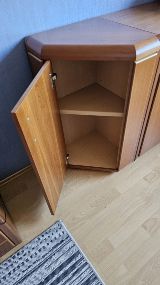 Solid wood sideboard & corner cabinet combination (photo 5 of 5)