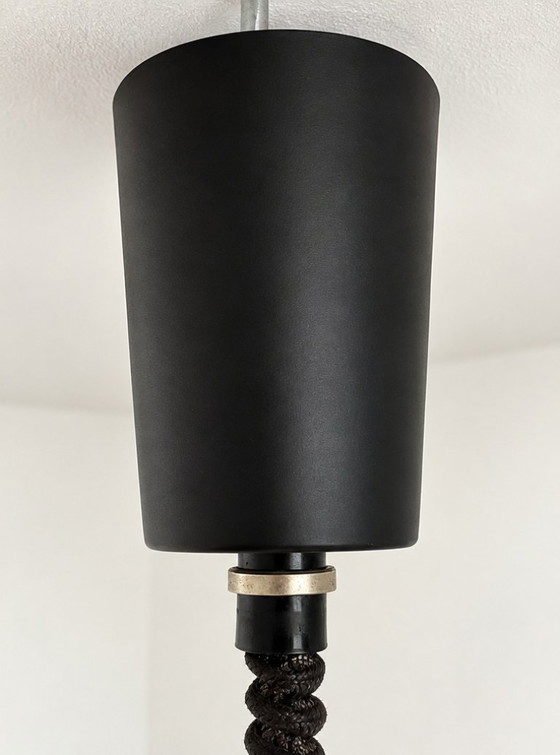Suspension vintage mid-century Lakro Amstelveen – Metal (photo 13 of 13)