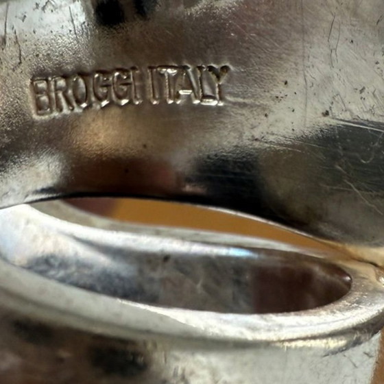 Image 1 of 12 Cucchiai da degustazione in argento di Broggi Milano