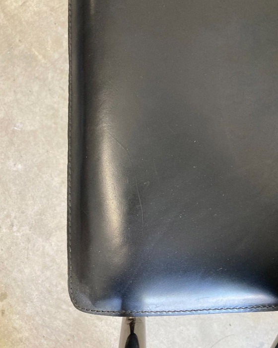 Image 1 of 4 sedie vintage in pelle Arrben Italy Georgia