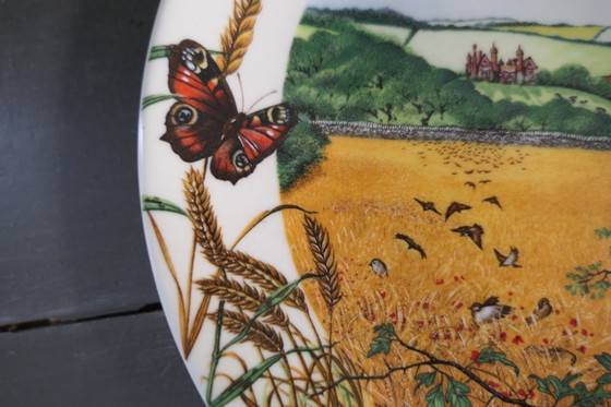 Image 1 of Assiettes décoratives Wedgwood 3 x par Colin Newman 1987