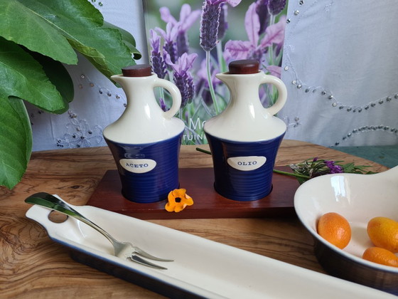 Image 1 of Malin Gustavsson per SAGAFORM Svezia Set di tapas blu cobalto