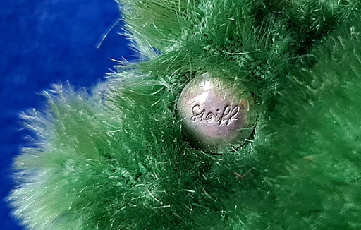 Originele Steiff kikker, circa 1965, in uitstekende staat. – decoratieve objecten, Textile (photo 2 of 12)