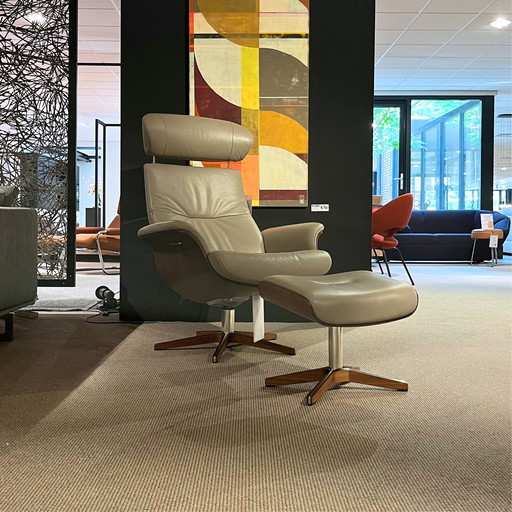 Conform Time Out relaxfauteuil met voetenbank