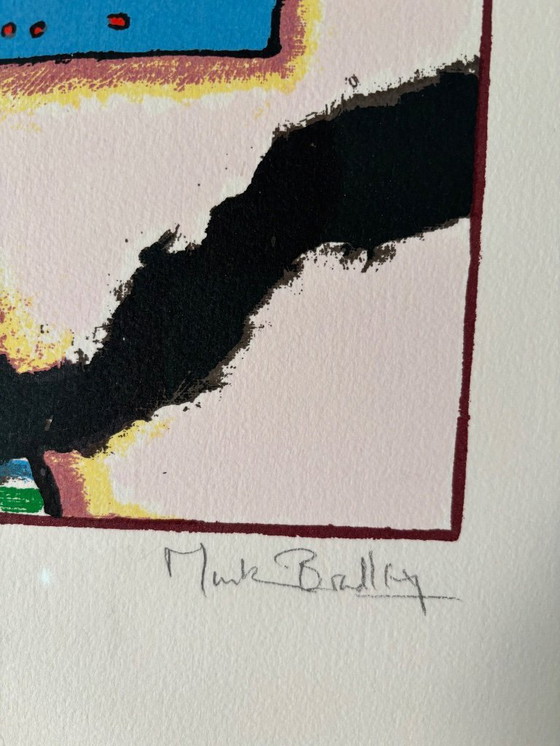 Image 1 of Serigrafía de Martin Bradley Blue Bird