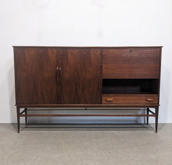 Image 1 of Skandinavisches Highboard aus Rio-Rosenholz