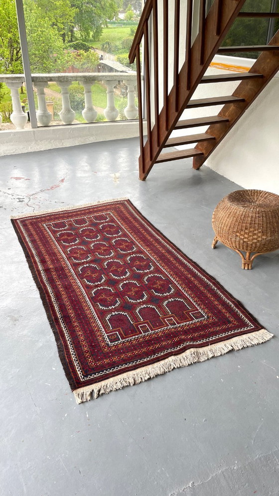 Image 1 of TAPIS Artisanal Vintage - 102cm x 204cm