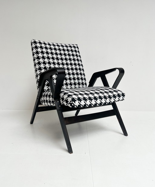 Refurbished Armchair by Frantisek Jirak for Tatra Nabytok, 1960's