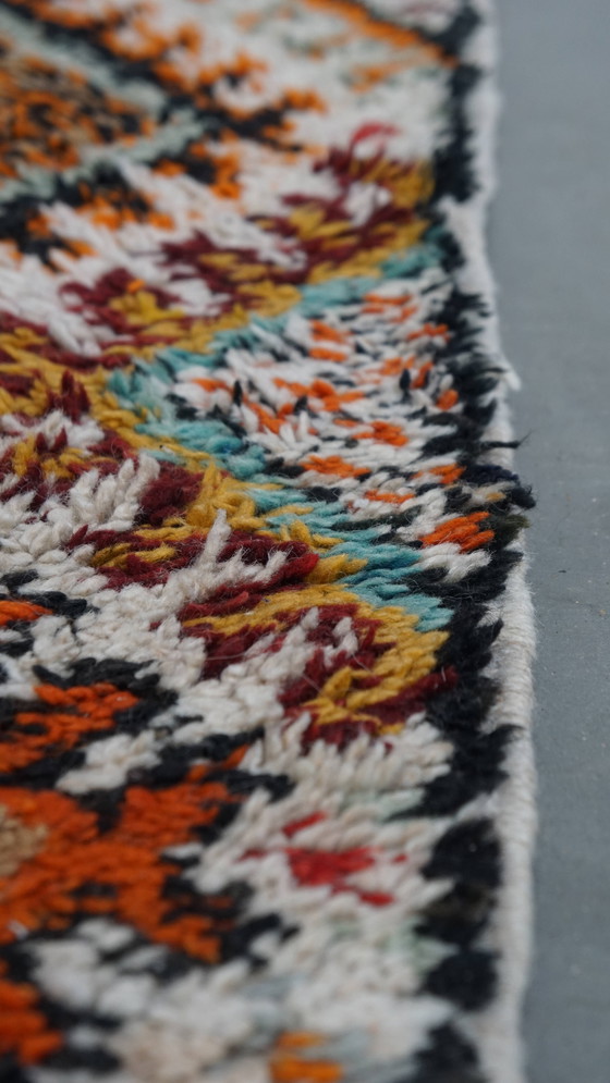 Image 1 of Tapis vintage noué à la main 162x81cm