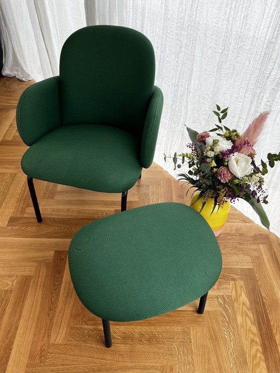 Image 1 of Puik Dost Lounge Chair + Footstool