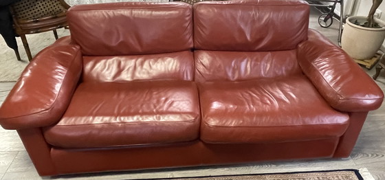 Image 1 of Divano Frau Poltrona in pelle impeccabile