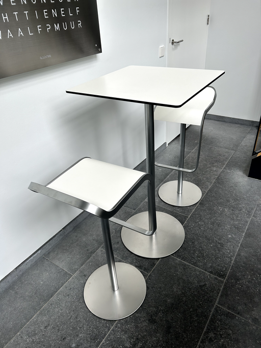 2x taburetes de bar + mesa La Palma Lemm