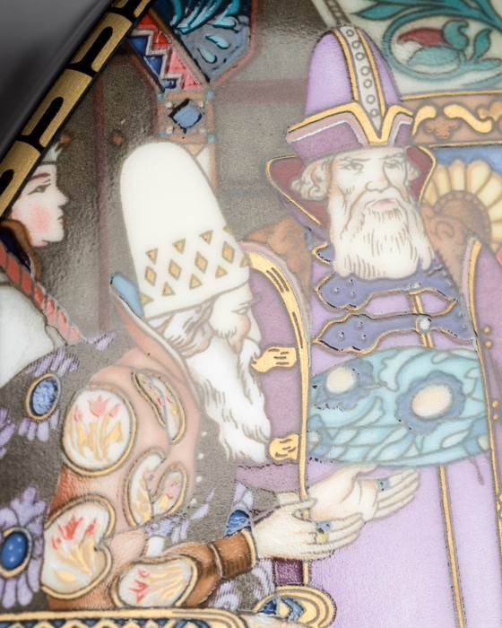 Image 1 of Heinrich Villeroy & Boch Boris Zvorykin Die Schneekönigin Russian Fairy Lid-box