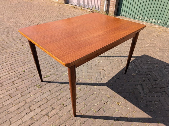 Image 1 of Vintage Danish Teak Dining Table – Extendable – 1960s Mid-Century