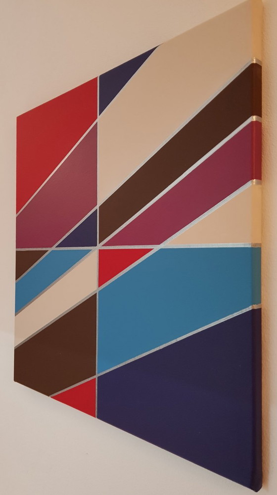 Modern abstract art - paintings: DG - 20241214 – Paintings & Drawings, Canvas (photo 3 of 9)