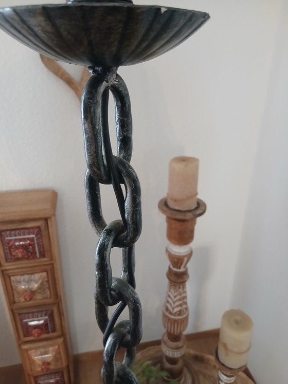 Brutalistische vintage vloerlamp uit de jaren 60/70 – Vloerlampen, Cast Iron (photo 3 of 6)