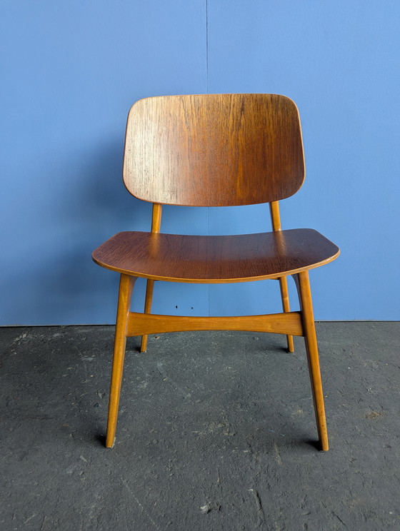 Image 1 of Børge Mogensen -modelo 155- silla de concha