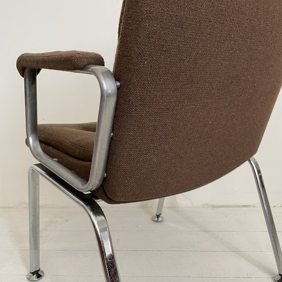 Image 1 of Chaise vintage design allemand Drabert dans le style du fauteuil Artifort