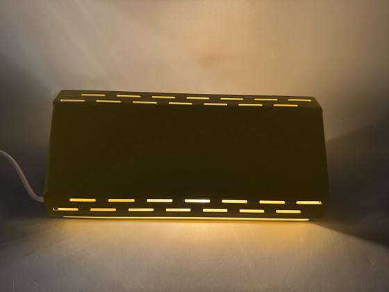 Image 1 of Lampada da parete/lampada da comodino gialla anni '70