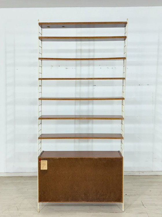 Image 1 of Estantería de pared modular de mediados de siglo, serie “Sybille” - década de 1960 / Estantería String