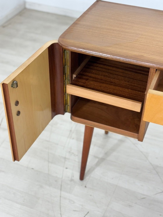 Image 1 of Vintage bureau, ladekast, kaptafel, damesbureau, tafel