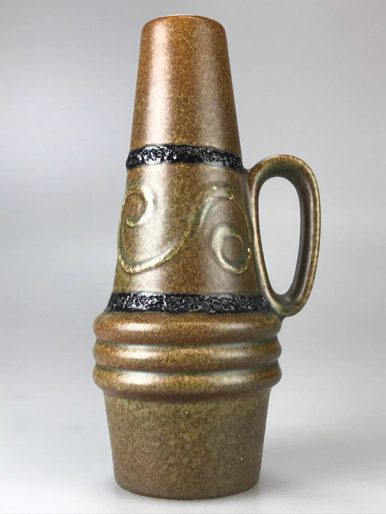 Image 1 of 60s 70s vaas tafelvaas bloemenvaas keramiek vaas keramiek space age design