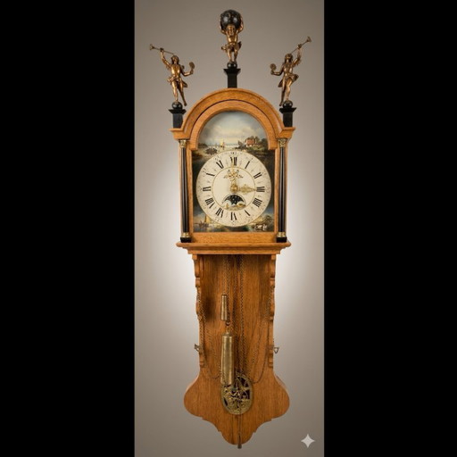 Pendule frisonne Jouster Atelier d'horloger