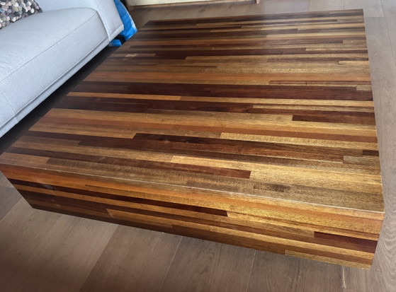 Linteloo Aulia Salontafel - Henk Vos - Natural Mixed Wood - 1.20 X 1.20 Cm (photo 5 of 7)