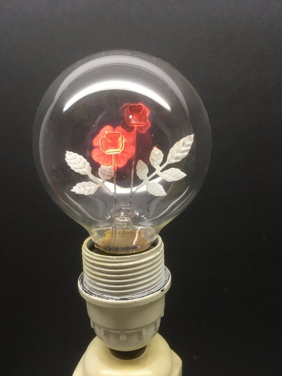 Image 1 of Lampada a scarica di gas Aerolux con fiori e foglie