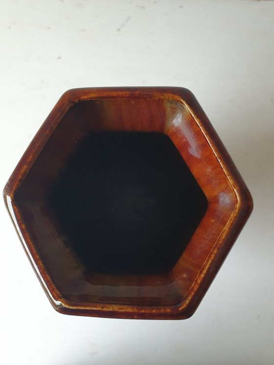 Art Deco Vase Thulin - No. 162 Perfect Condition – Ceramic (photo 5 of 7)