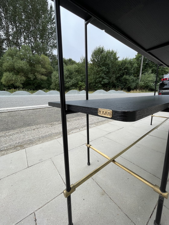 Versmissen Highline Console Table 180, Reference HIGHCON180. – Metal, Wood (photo 4 of 12)