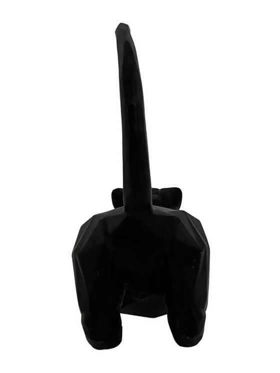 Image 1 of Fiberglas-Skulptur – Katzen, 2er-Set – Schwarz