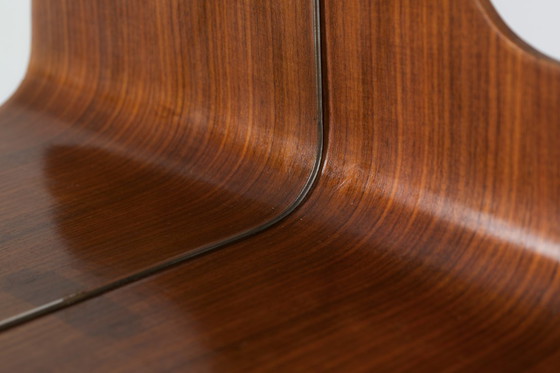 Image 1 of Mid-century wall mirror with shelf