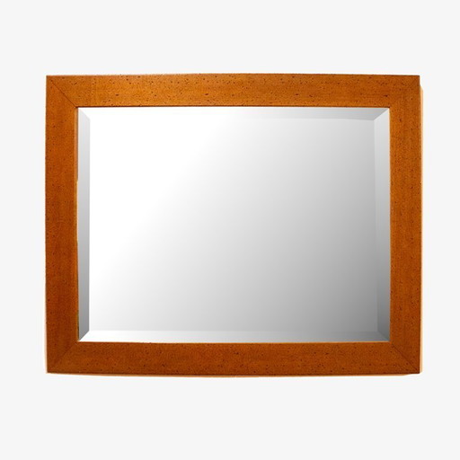 Vintage beveled mirror