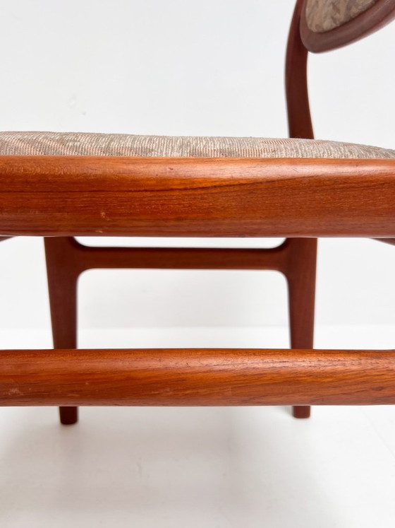 Set of 6 Danish Design Chairs by Johannes Andersen for Uldum, 1960s – Dining chairs, Wood (photo 9 of 17)