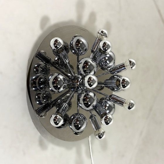 Image 1 of Lampada da parete e soffitto Cosack Sputnik cromata, anni '60