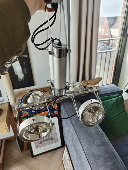 1x industriële hanglamp 